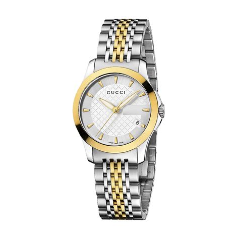 gucci interlocking g ladies watch|Gucci g timeless watch.